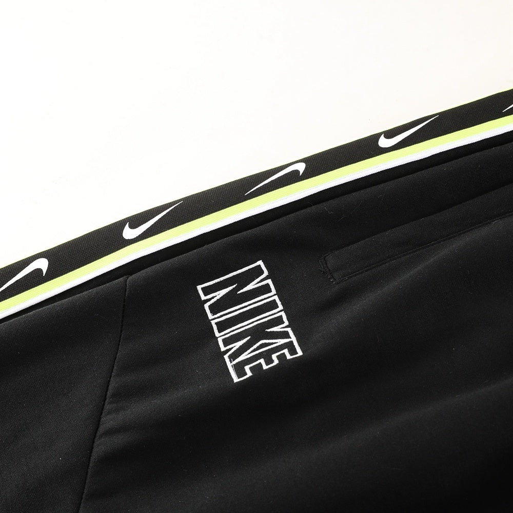 Nike Repeat Volt And Black Hooded Tracksuit