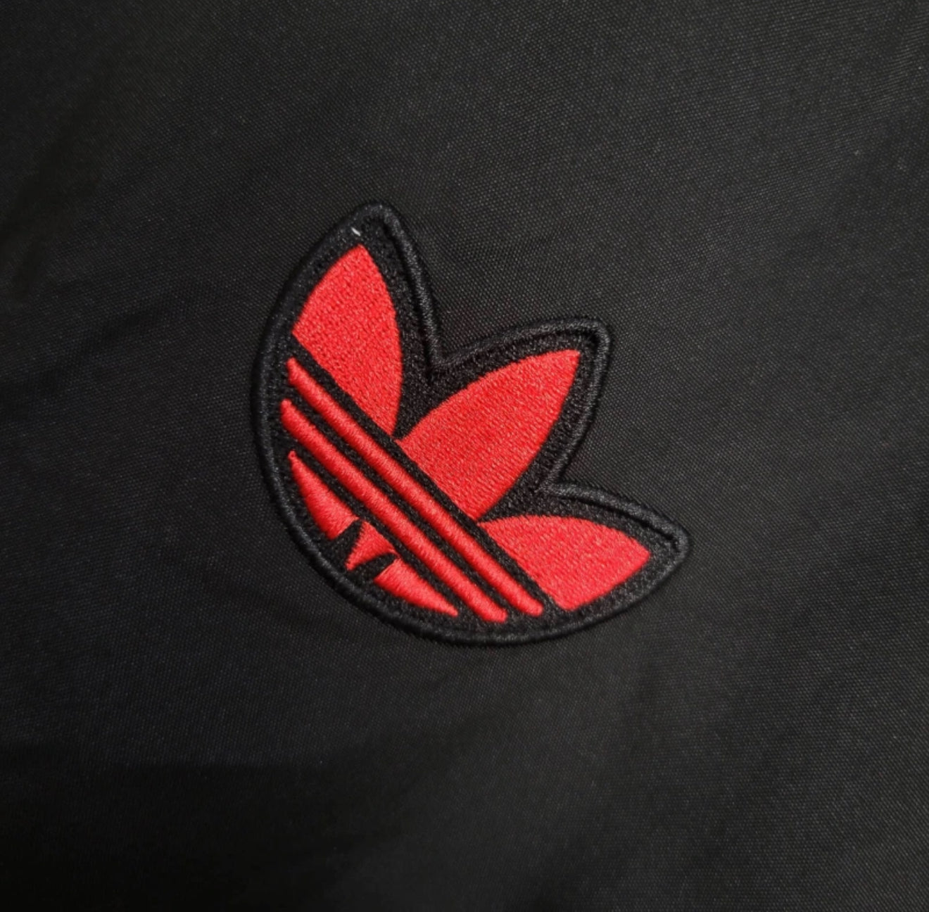 Manchester United Black/Red Windbreaker