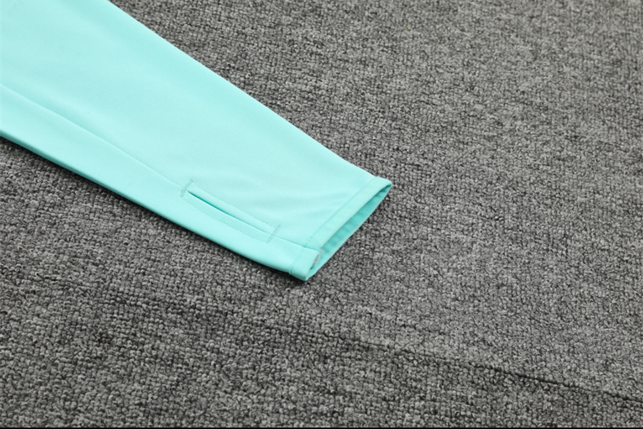 24/25 Real Madrid Light Blue Tracksuit