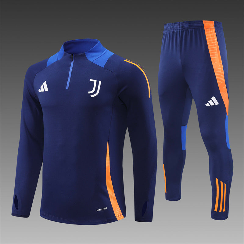 24/25 Juventus Blue 1/4 Zip Tracksuit