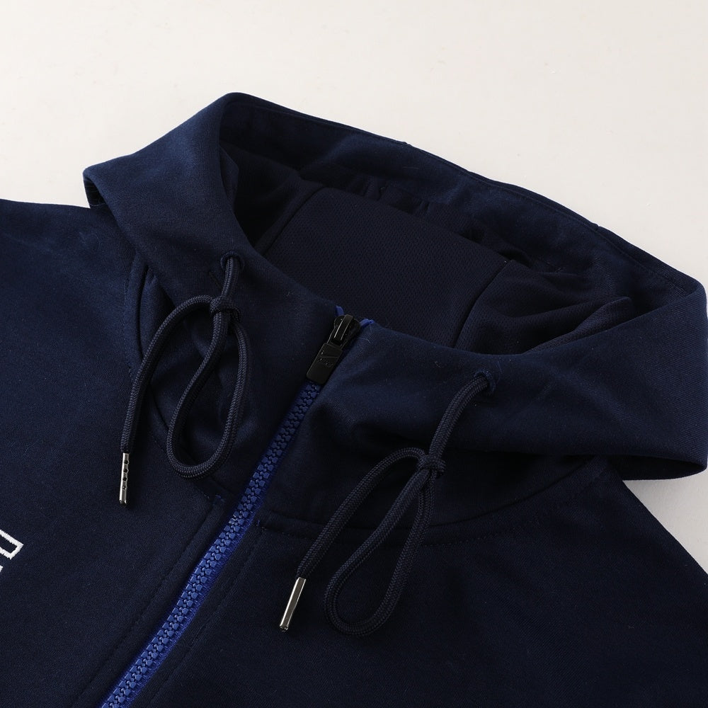 Nike Repeat Navy Hooded Tracksuit