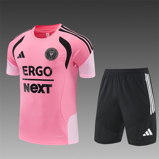 26/27 Inter Miami Pink/Black Shorts Training Set