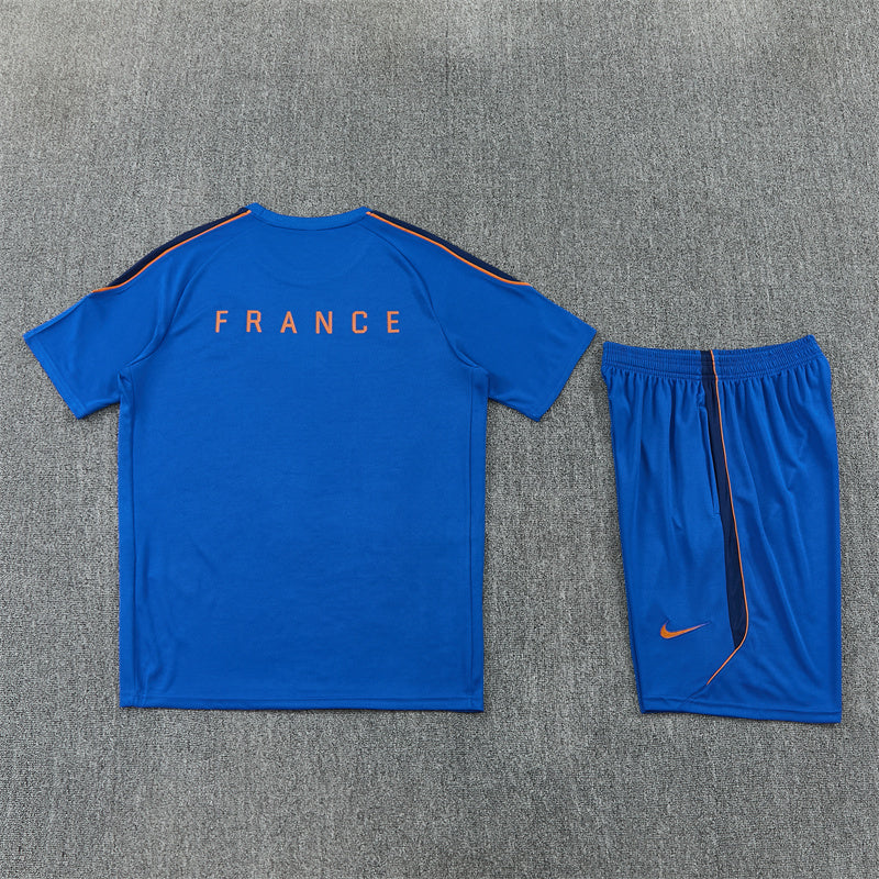 France Blue Shorts Training Set