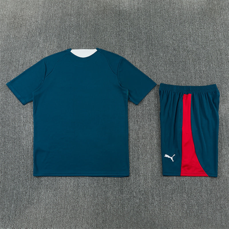 Portugal Dark Green Shorts Training Set