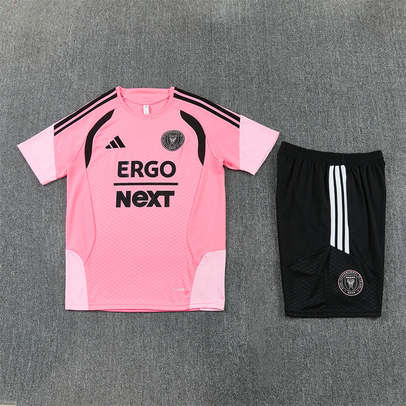 26/27 Inter Miami Pink/Black Shorts Training Set
