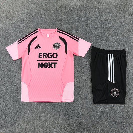 26/27 Inter Miami Pink/Black Shorts Training Set