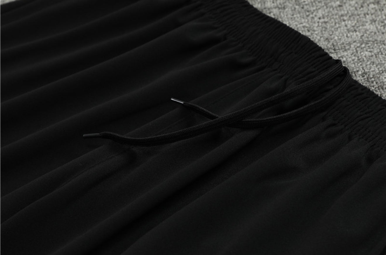 24/25 PSG Grey, Pink And Black 1/4 Zip Tracksuit