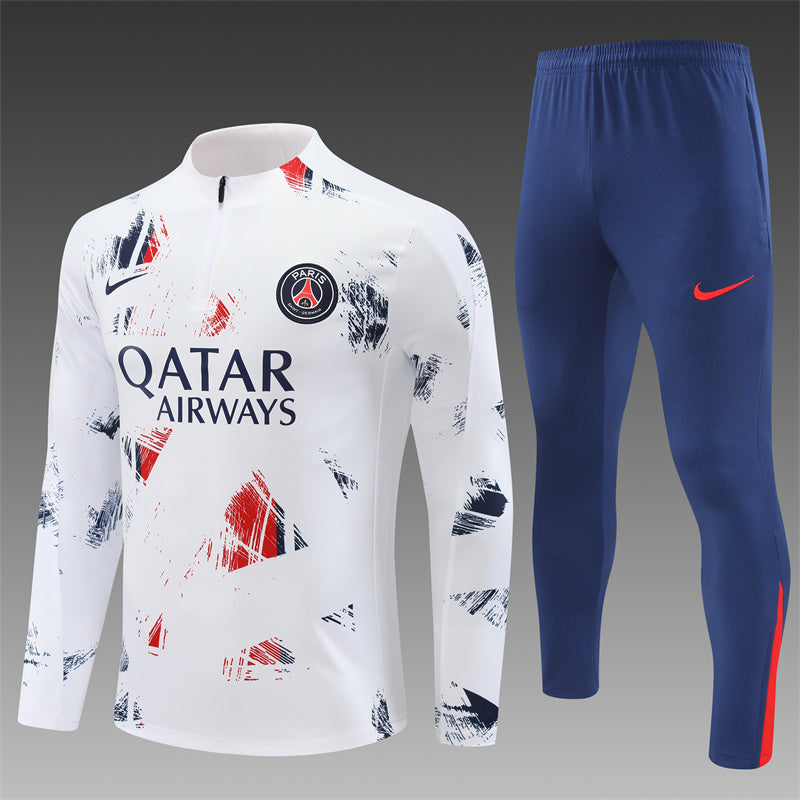 24/25 PSG “Parisian Frost” 1/4 Zip Tracksuit