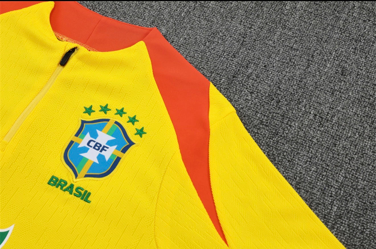 2025 Brazil Yellow 1/4 Zip