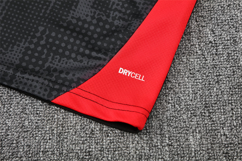 25/26 AC Milan Black/Red Shorts Training Set