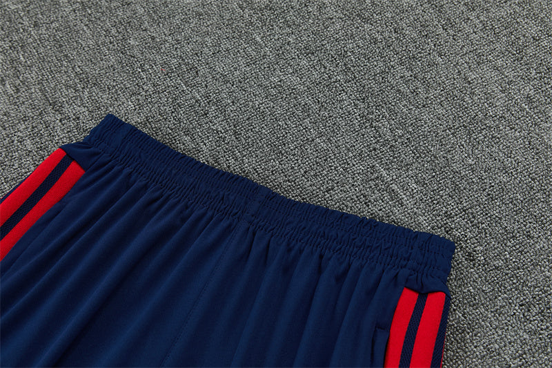 26/27 FC Bayern Munich Cream And Blue 1/4 Zip Tracksuit