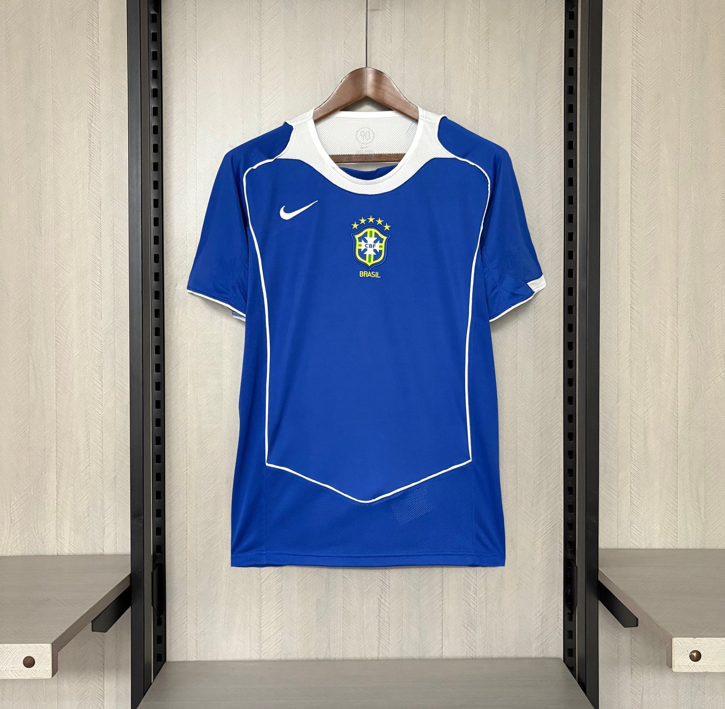2004 Brazil Retro Away Jersey