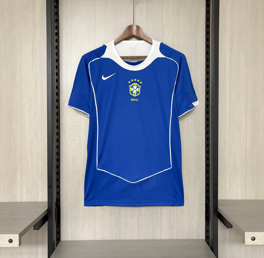 2004 Brazil Retro Away Jersey