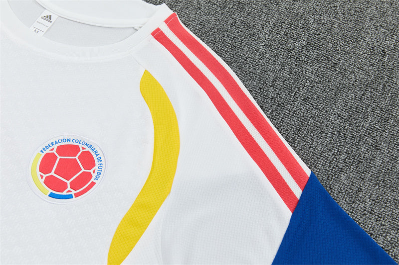 Columbia White/Blue Shorts Training Set