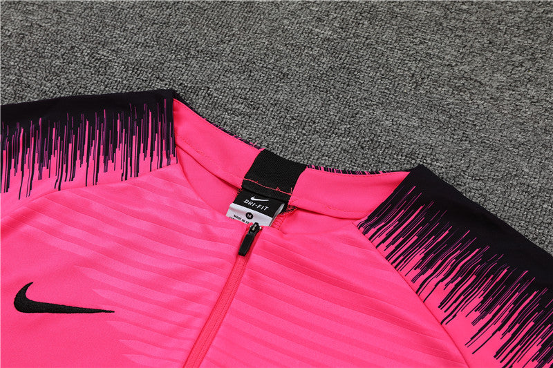 18/19 PSG Pink 1/4 Zip Tracksuit