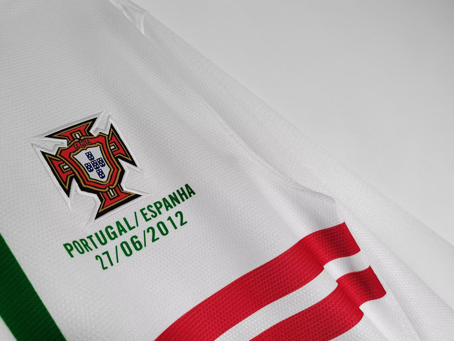 2012 Portugal Retro Away Jersey (Long Sleeve)