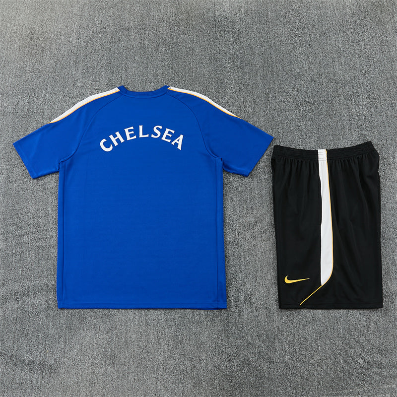 26/27 Chelsea FC Blue/Black Shorts Training Set