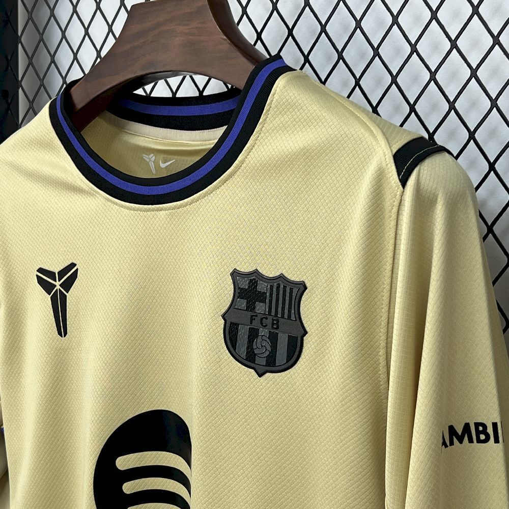 25/26 FC Barcelona Away Jersey (Long Sleeve)