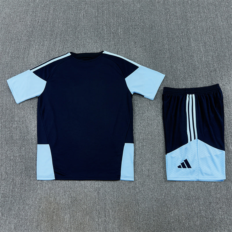 Argentina Dark Blue Shorts Training Set