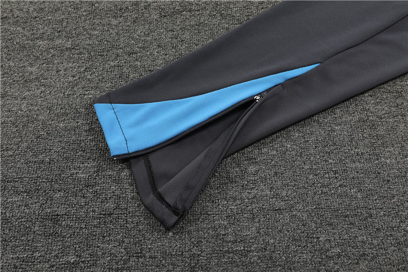24/25 Tottenham Hotspur Dark Grey 1/4 Zip Tracksuit