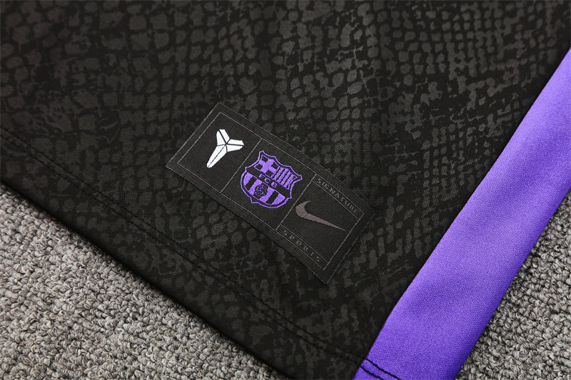 FC Barcelona x Kobe Bryant Black 1/4 Zip Tracksuit
