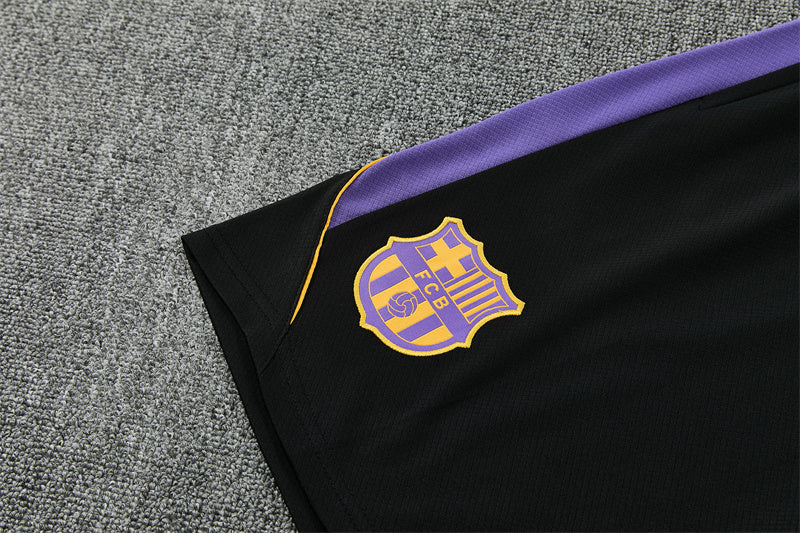 Barcelona x Kobe Bryant Black/Purple Shorts Set