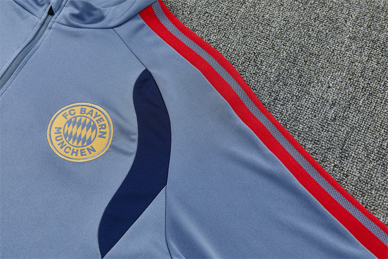 26/27 FC Bayern Munich Blue 1/4 Zip Tracksuit