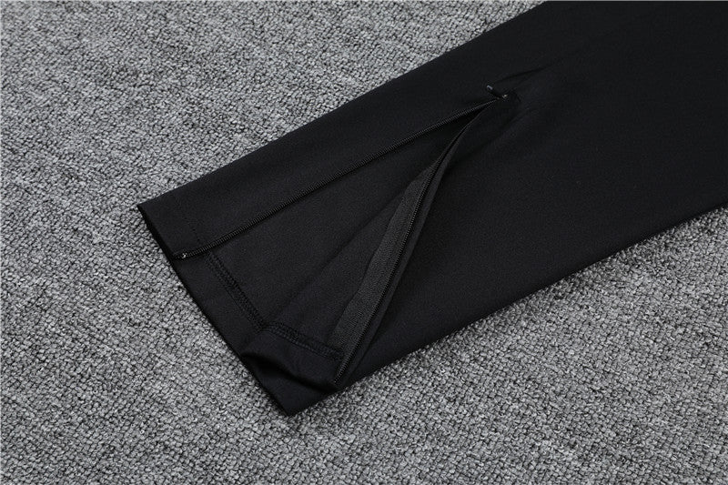 21/22 PSG Black and Pink 1/4 Zip Tracksuit