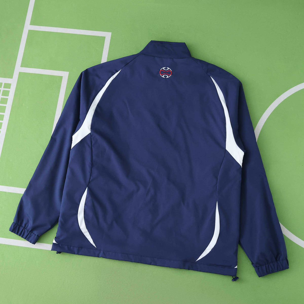 France Retro Windbreaker