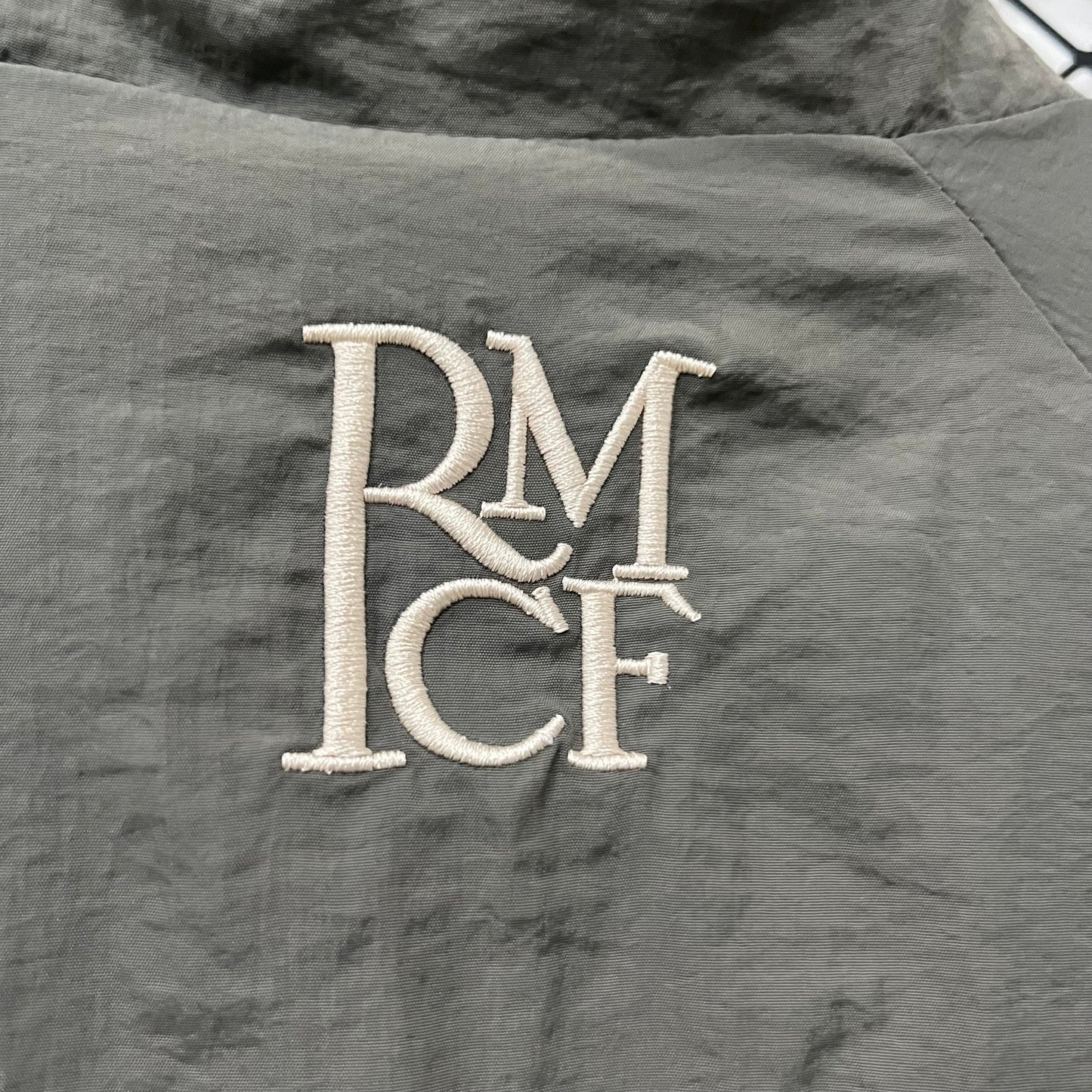 Real Madrid Grey Windbreaker