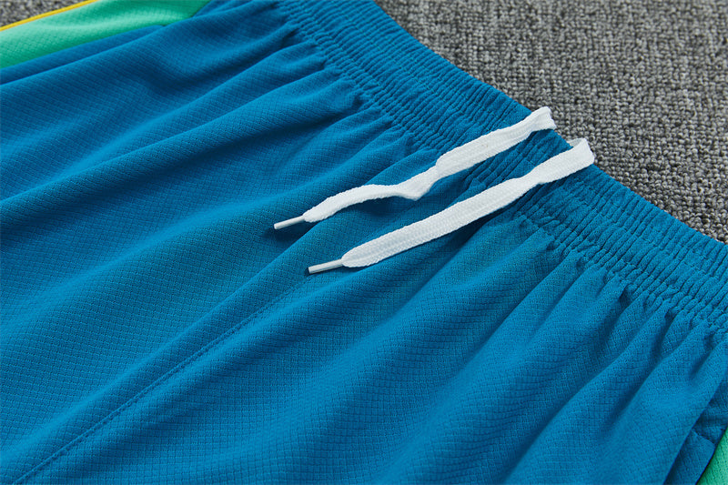 Brazil Aqua Blue Shorts Training Set