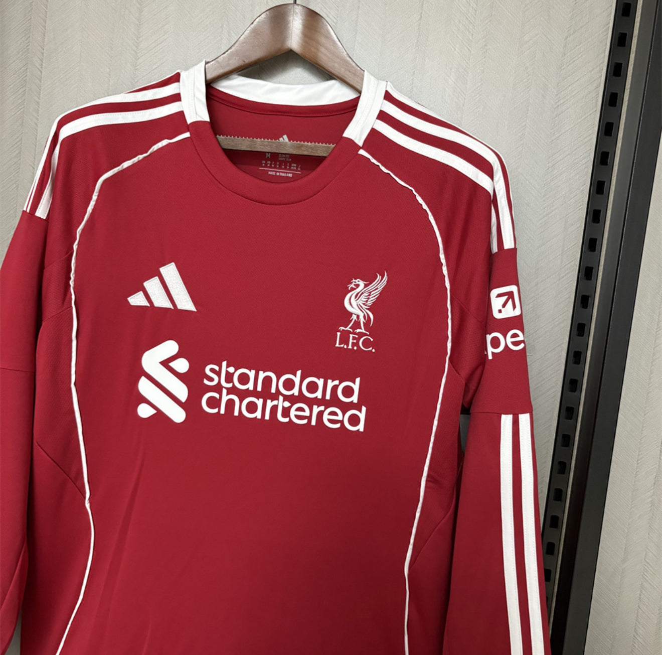 25/26 Liverpool FC Home Jersey (Long Sleeve)