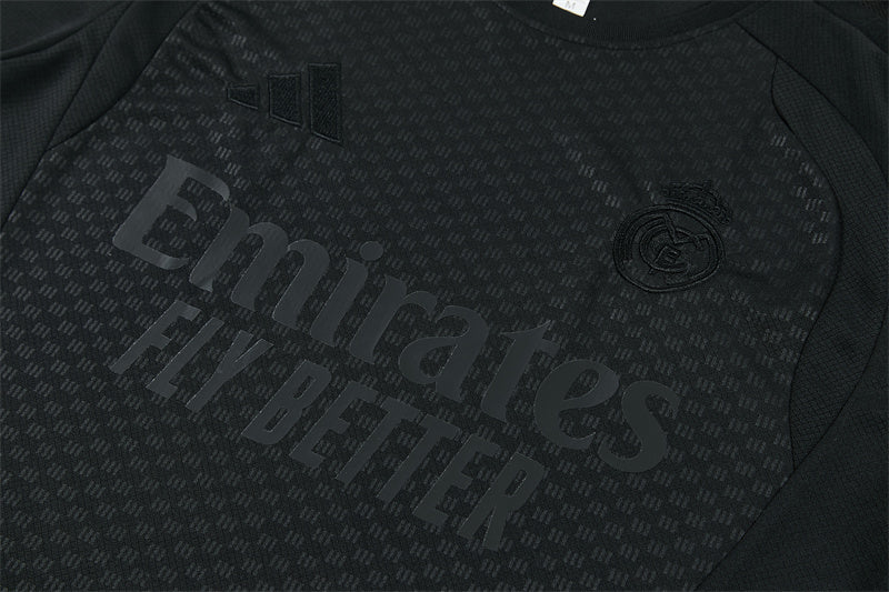 Real Madrid Blacked Out Shorts Set