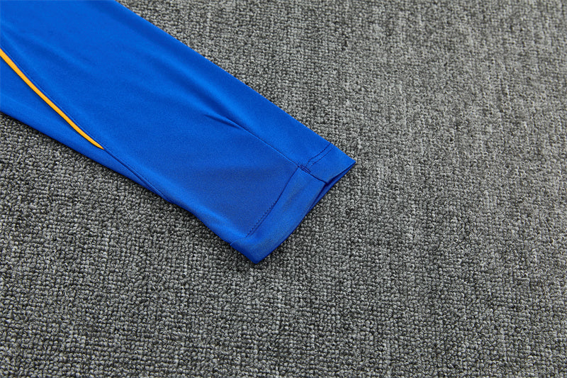 26/27 Chelsea FC Blue And Black 1/4 Zip Tracksuit