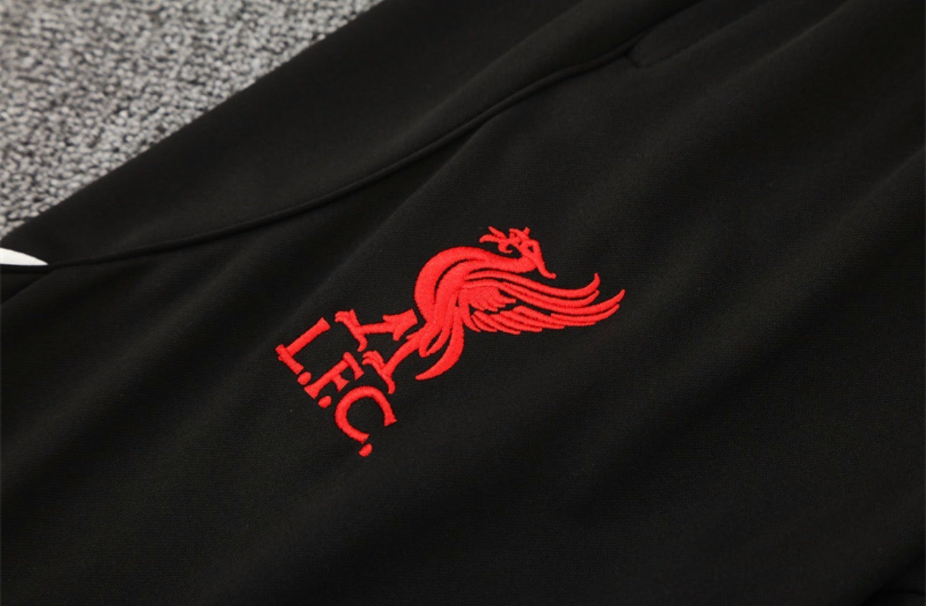 25/26 Liverpool FC Red/Black 1/4 Zip Tracksuit