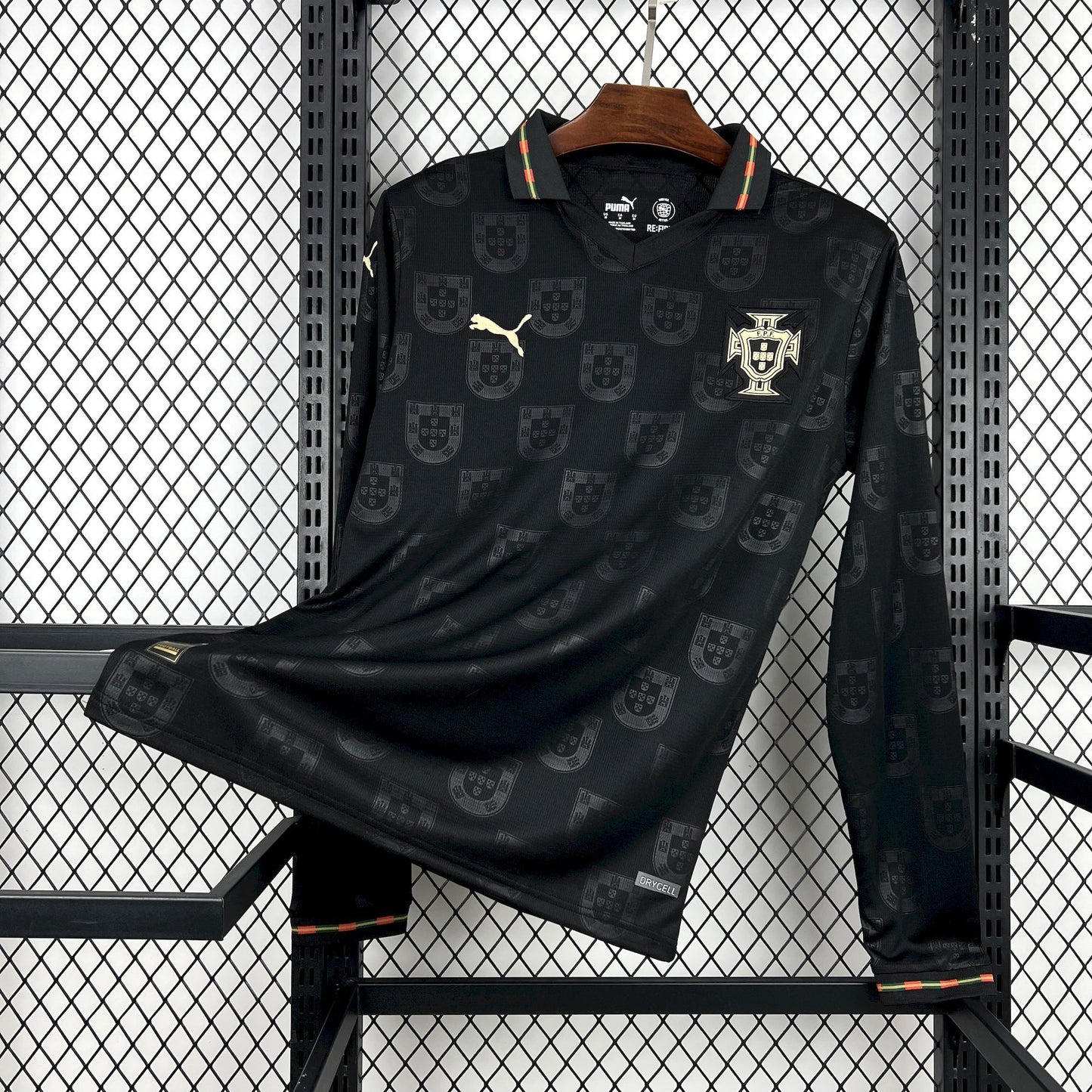 2026 Portugal Black Edition Jersey (Long Sleeve)