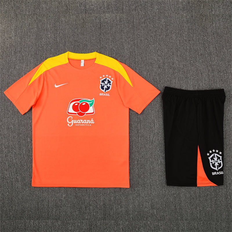 Brazil Orange Shorts Training Set