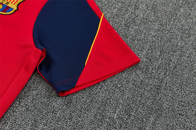 26/27 Barcelona Red/Blue Shorts Training Set