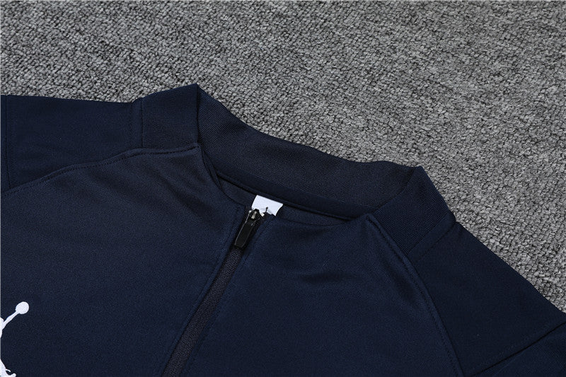 21/23 Jordan x PSG Navy 1/4 Zip Tracksuit