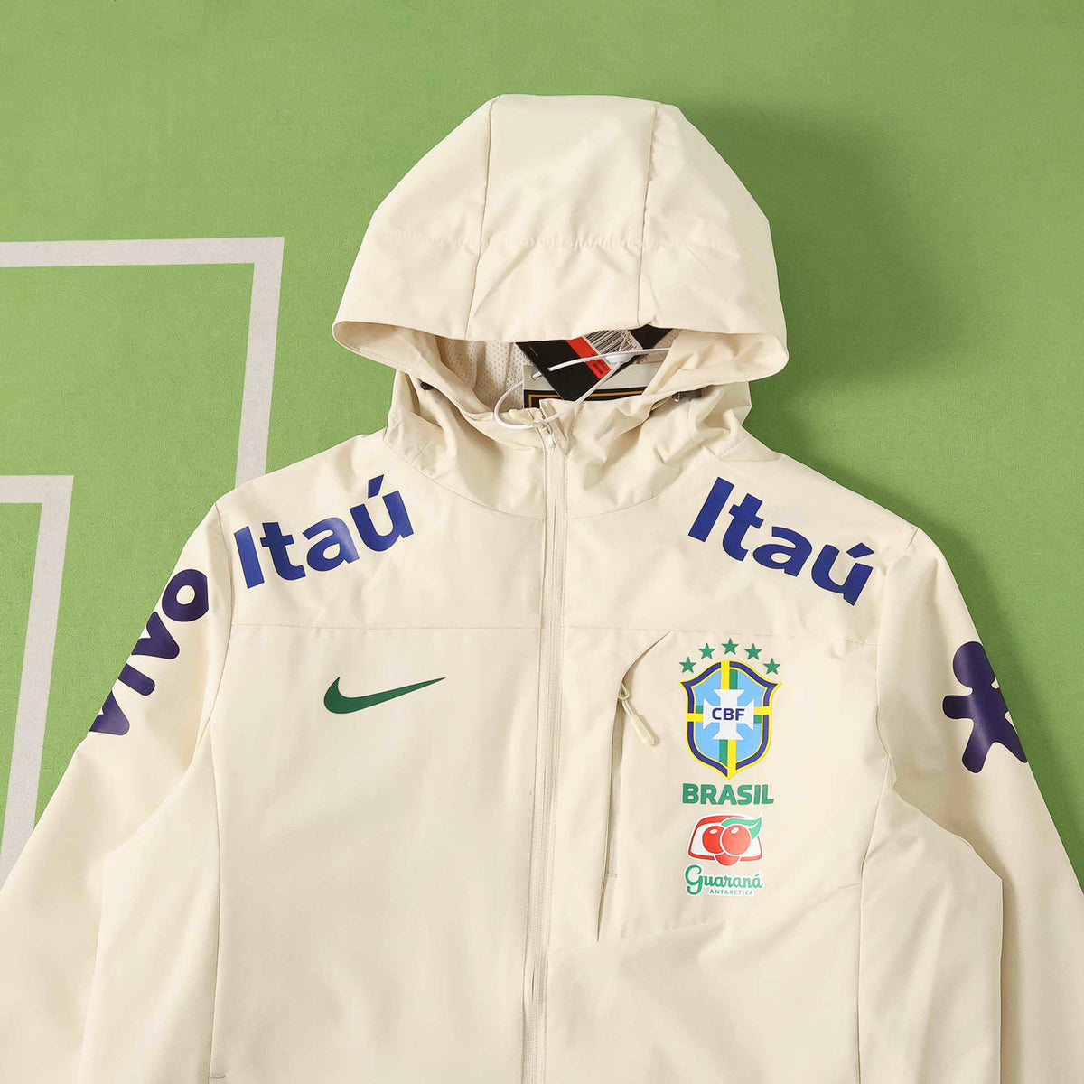 Cream Brazil Windbreaker