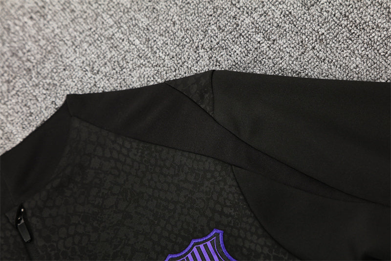 FC Barcelona x Kobe Bryant Black 1/4 Zip Tracksuit