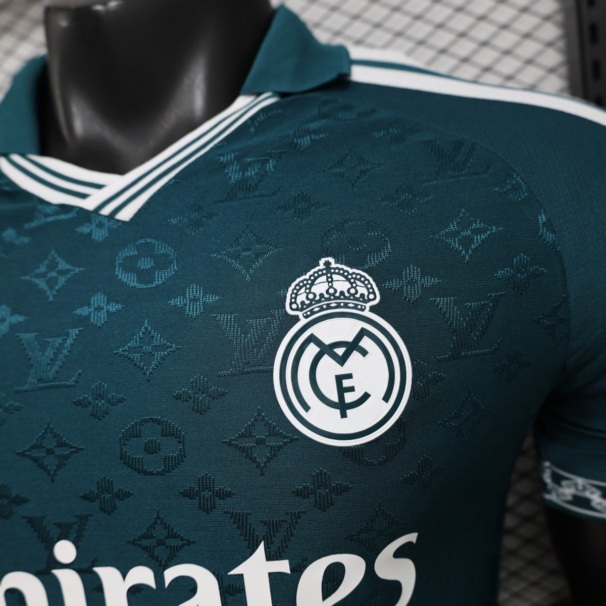 Real Madrid x LV Green Concept Jersey (Players Version)