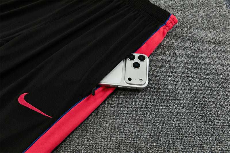 26/27 PSG White, Black And Red 1/4 Zip Tracksuit