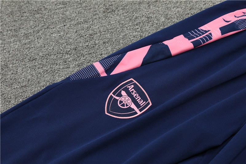 24/25 Arsenal FC Pink 1/4 Zip Tracksuit