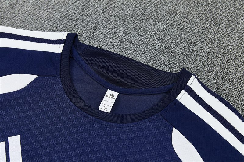 26/27 Real Madrid Dark Blue Shorts Training Set