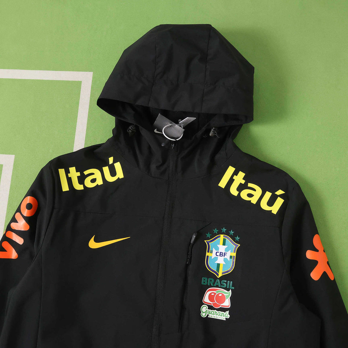 Black Brazil Windbreaker