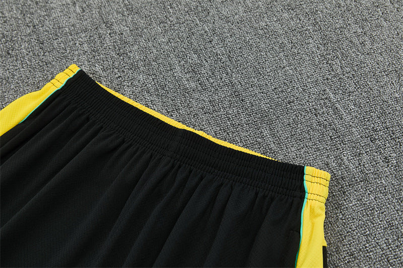 Brazil x Jordan White/Yellow/Black Shorts Training Set