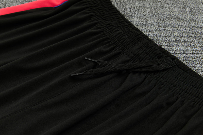 26/27 PSG White, Black And Red 1/4 Zip Tracksuit