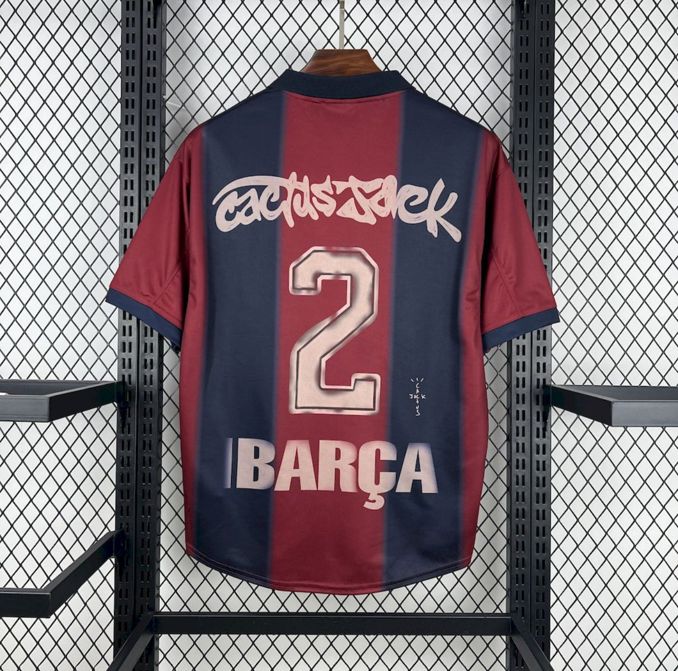 Barcelona x Travis Scott (Cactus Jack) Retro Jersey