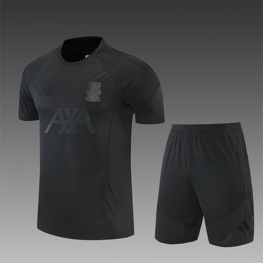 Liverpool Blacked Out Shorts Training Set